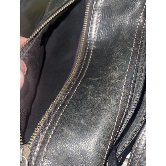 Fossil Brown Leather Small Adjustable Buckle Strap Purse Shoulder Bag‎ ID Holder - Picture 4 of 7